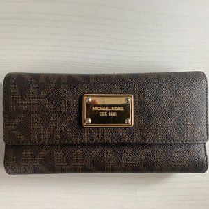 michael kors checkbook wallet